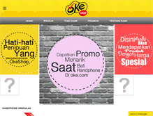 Tablet Screenshot of oke.com