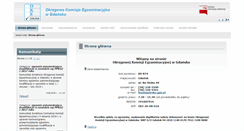Desktop Screenshot of oke.gda.pl